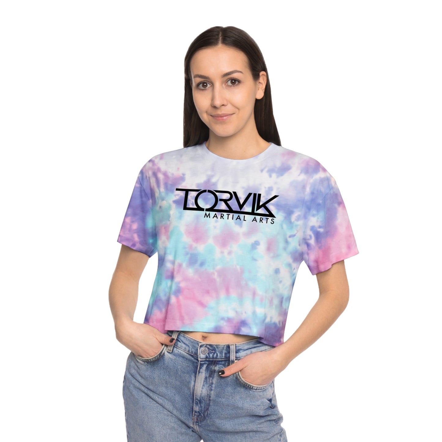 Women's Tie-Dye Crop Tee