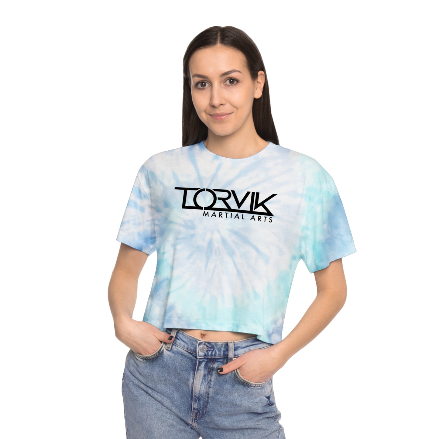 Women's Tie-Dye Crop Tee