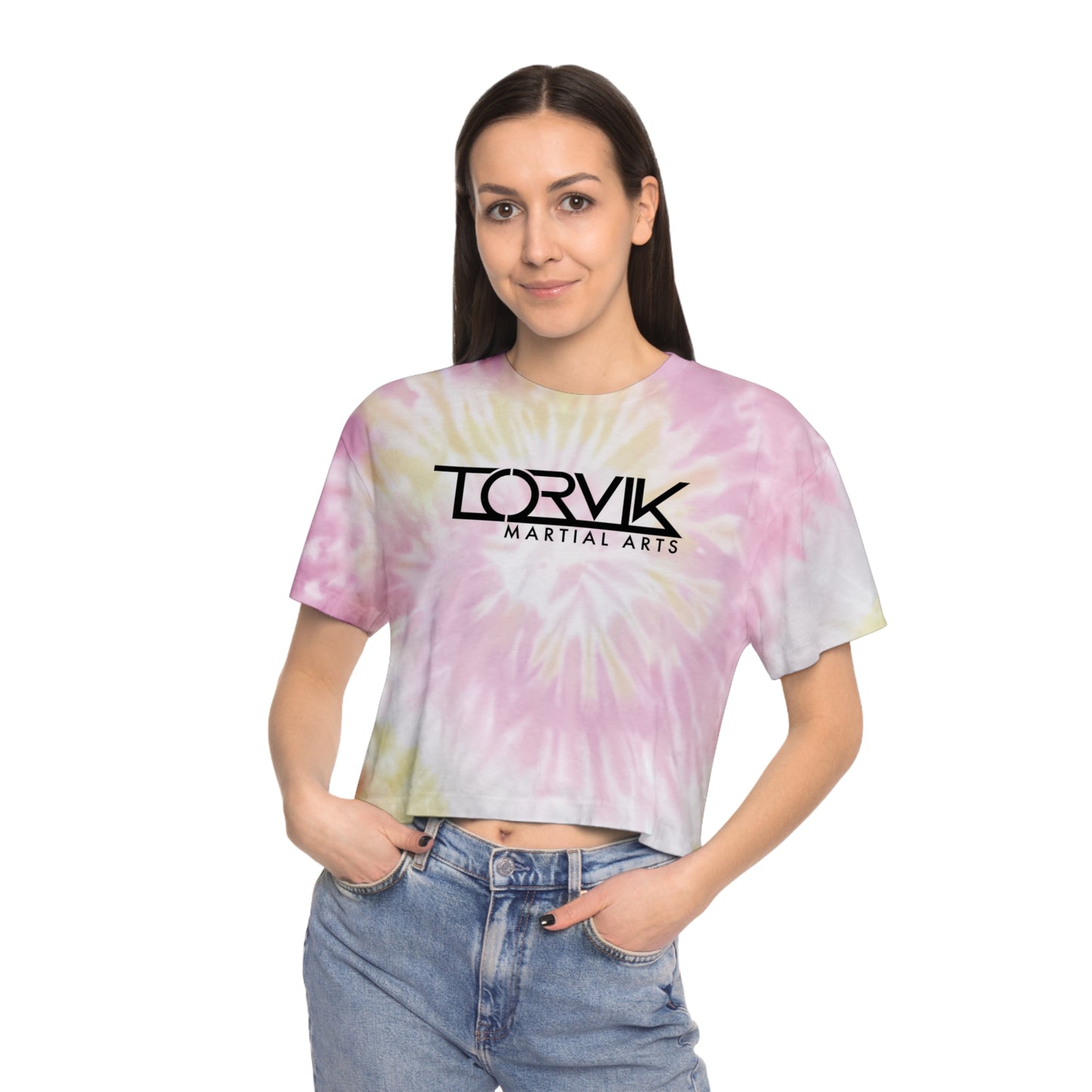 Women's Tie-Dye Crop Tee